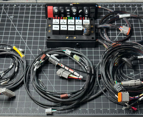 CHASSIS HARNESS FOR 1992-2000 CIVIC COUPE SEDAN (DRAG)- OFF ROAD+ BATTERY RELOCA