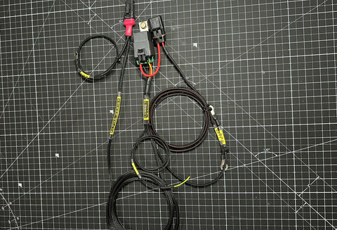 UNIVERSIAL FUEL PUMP RELAY UPGRADE KIT 10awg Acura. Honda K20 K24 B18 D/b Series