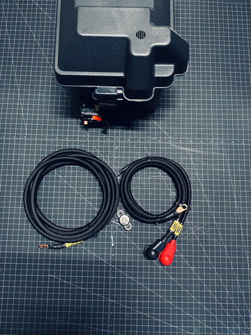 K series  fuse box under dash battery relocation kit