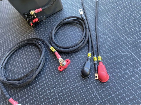 Crx / ef k swapped battery relocation kit